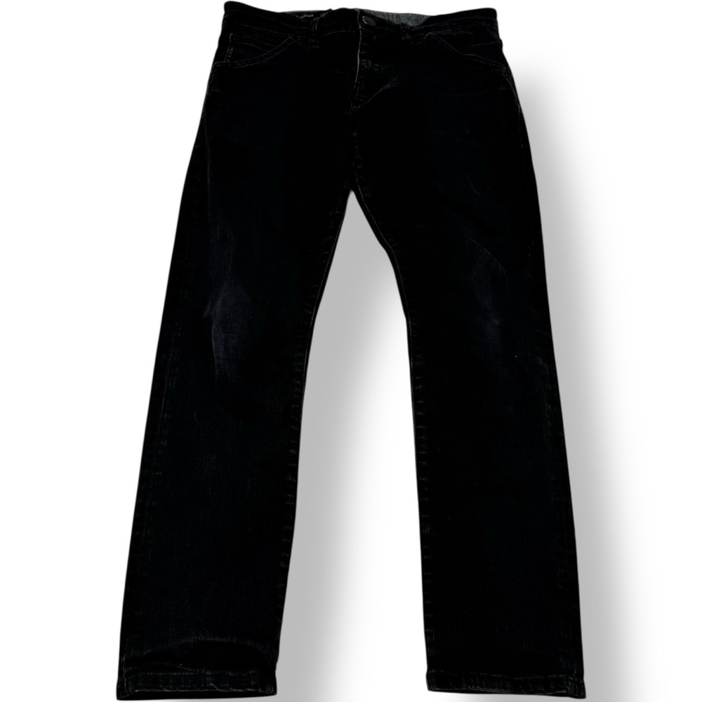Armani Exchange Black Super Skinny 5 Pocket Jeans Men's Size 30x26‎ Cotton